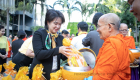 พิธีทำบุญตักบาตร 9