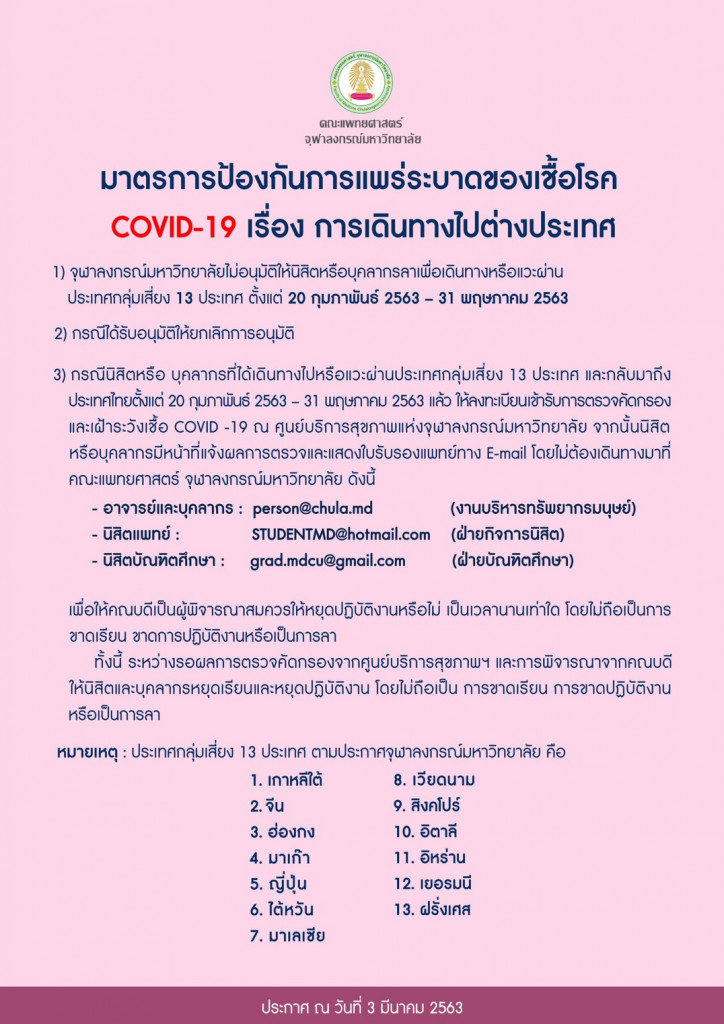 มาตรการป้องกัน covid-19