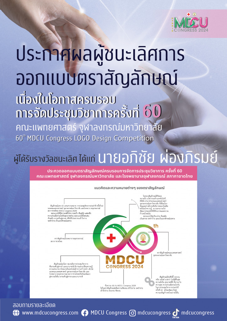 Poster ประกวด LOGO 60 Years