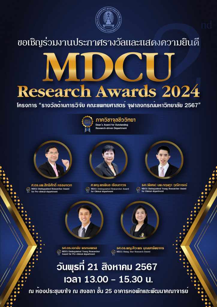 MDCU Research Awards(1) 2024