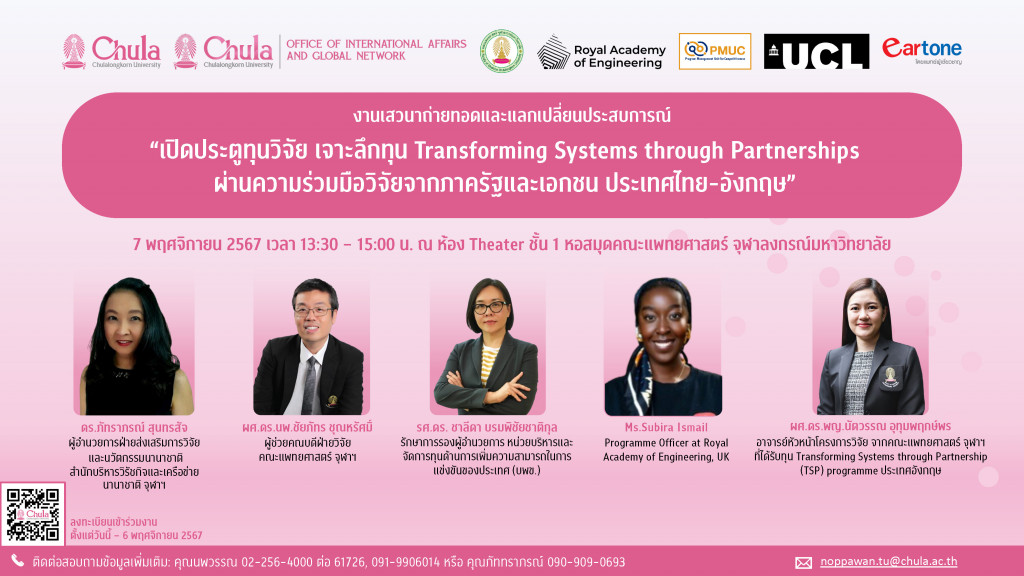 Poster เปิดประตูทุนวิจัย