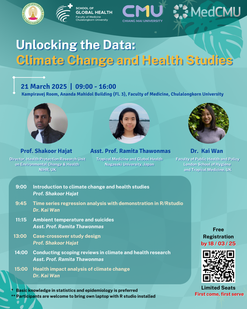 Unlocking the Data Climate Change and Health Studies