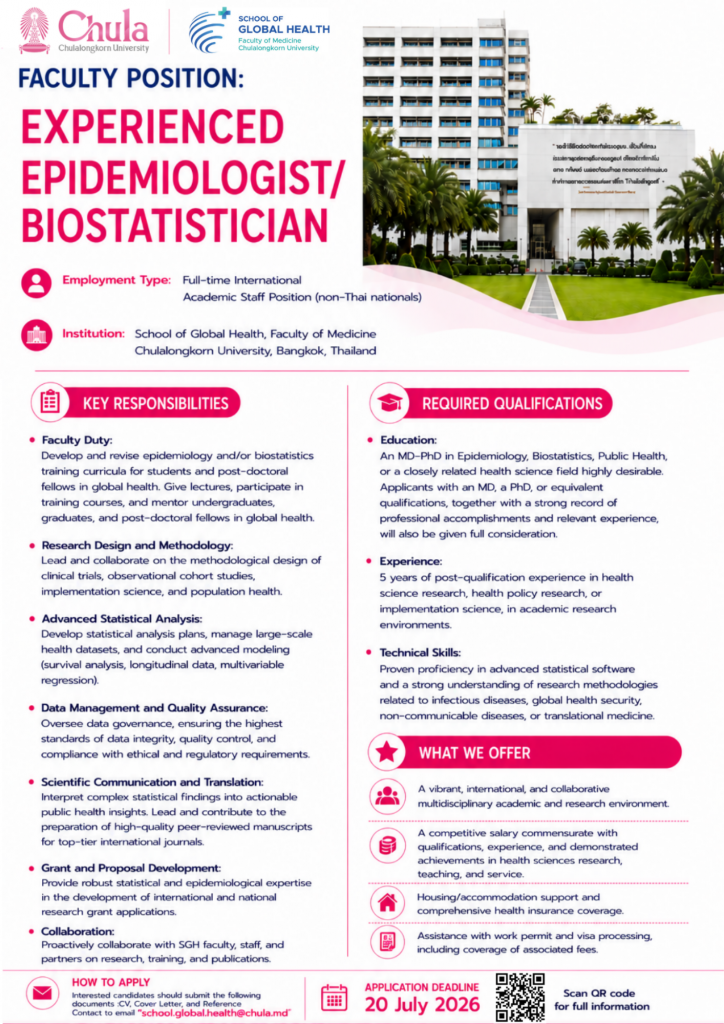 SGH acad staff poster final_june2026 - School of Global Health